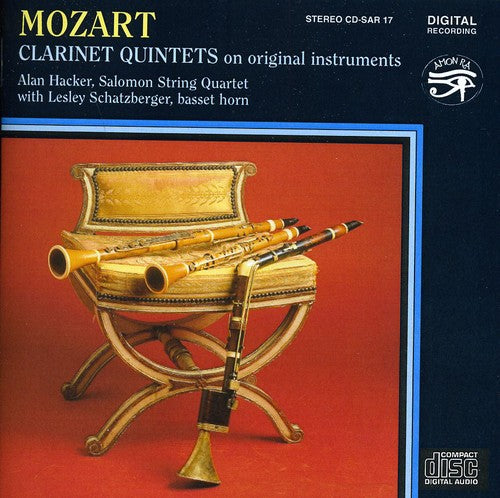the album cover for The Salomon String Quartet - Clarinet Quintets