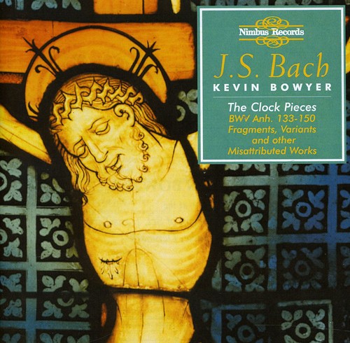 the album cover for Kevin Bowyer - Clock Pieces