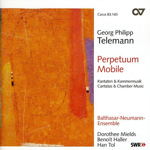 Telemann / Mields / Haller / Balthasar-neumann-ens - Perpetuum Mobiel / Cantatas & Chamber Music - Music CD