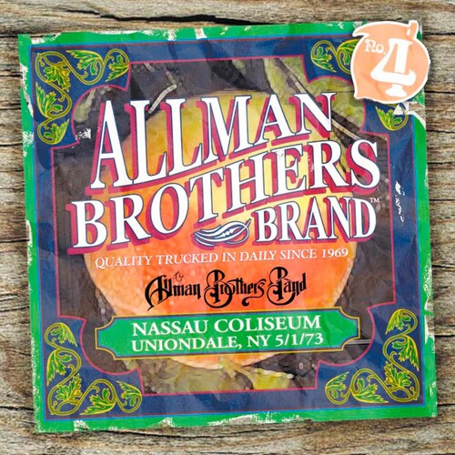 Allman Brothers Band - Nassau Coliseum, Ny 5/1/73 - Music CD