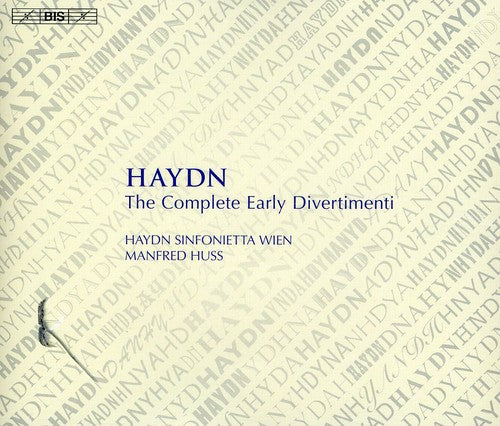 Haydn / Stadage / Hydn Sinfonietta Wien / Huss - Complete Earyly Divertimenti - Music CD