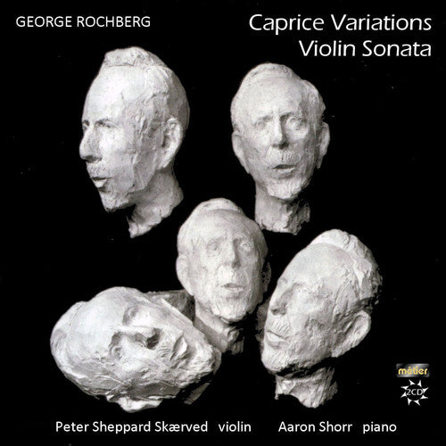 the album cover for Peter Sheppard Skærved - Violin Sonata / Caprice Variations