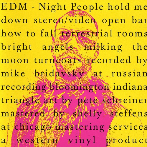 the album cover for Edm - Night People