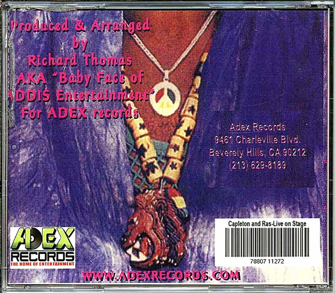 Capleton, Ras Shiloh - This Is A Mission: Performaing Live On Stage Capleton The Prophet And Ras Shiloh Music CD