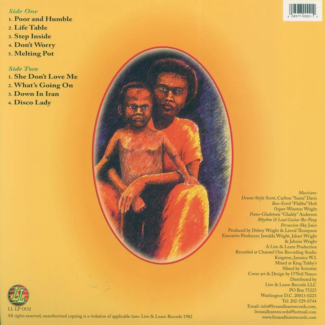 Wayne Wade - Poor And Humble (yellow vinyl) Vinyl Record