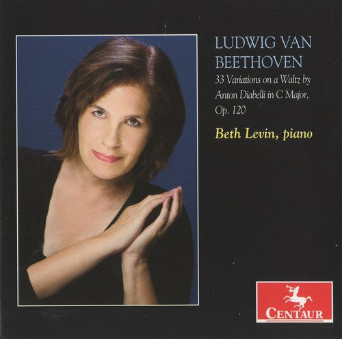 the album cover for Beth Levin - 33 Variations on a Waltz By Anton Diabelli
