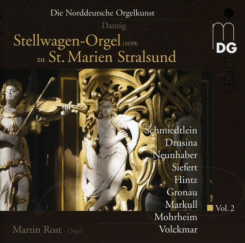 the album cover for Martin Rost - North German Organ Music 2
