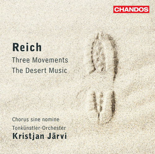 the album cover for Kristjan Jarvi - Three Movements / Desert Music