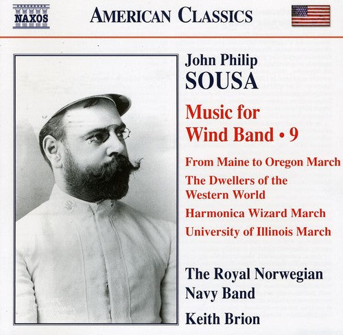 the album cover for Keith Brion - Music for Wind Band 9