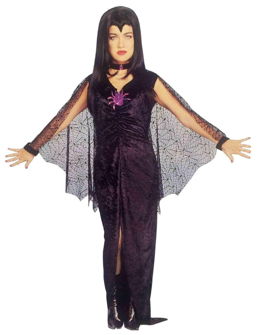 Weberella Spider Witch Gothic Mistress Vampire Deluxe Adult Costume