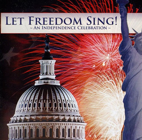 the album cover for Various US Military Bands - Let Freedom Sing