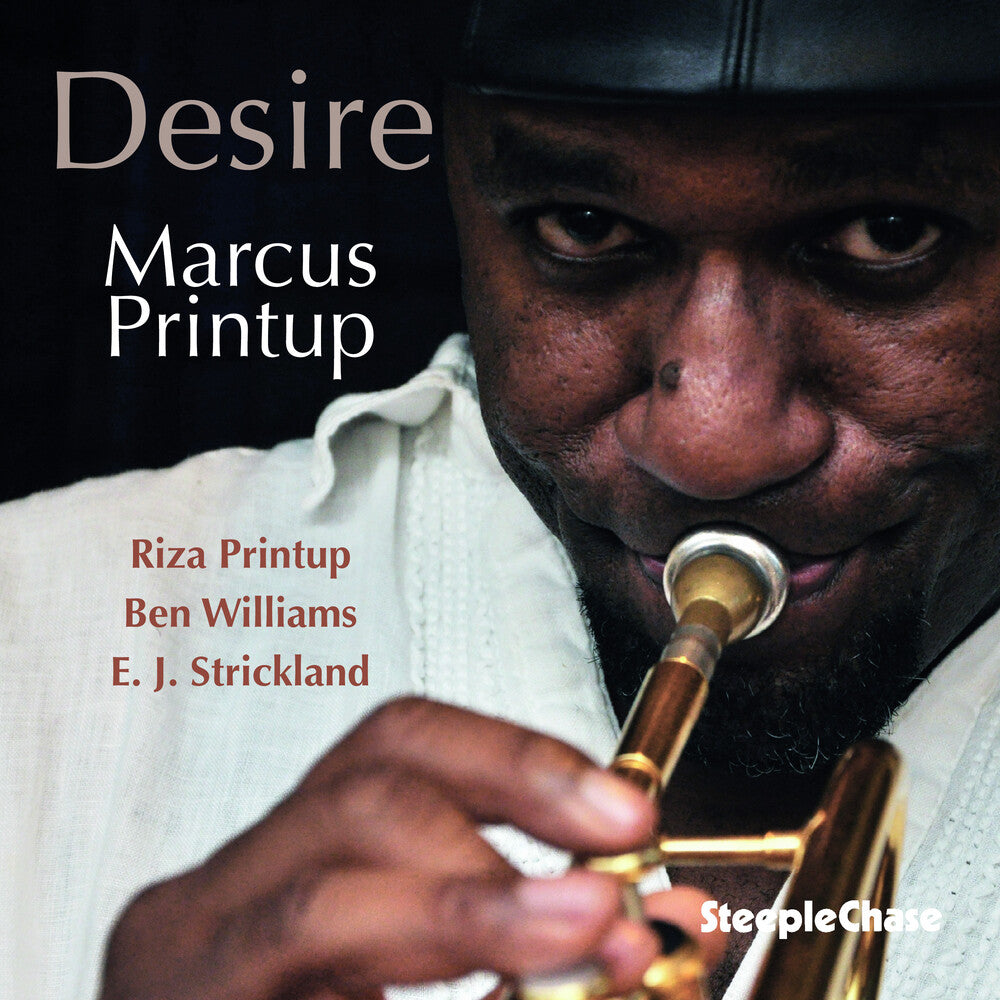 the album cover for Marcus Printup - Desire With E.J. Strickland [Import]