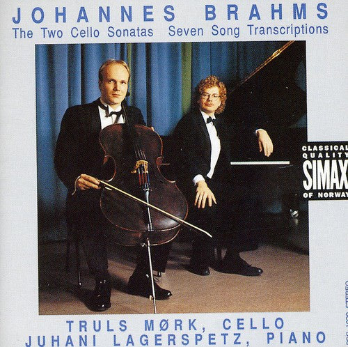 Brahms / Lagerspetz / Mork - Cello Sonatas Nos 1 & 2 / 7 Song Transcriptions - Music CD