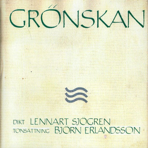 Erlandsson / Saxophone Quartet - Gronskan - Music CD