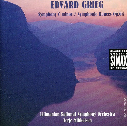 Grieg / Ltnso / Mikkelsen - Symphony In C Minor / Symphonic Dances - Music CD