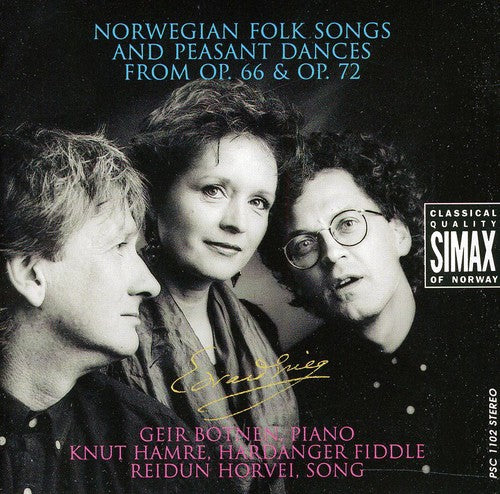 Grieg / Botnen / Hamre / Horvei - Norwegian Folks Songs & Peasant Dances - Music CD