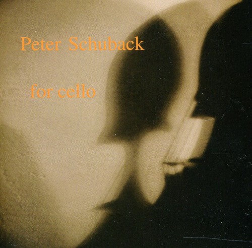 Schuback,peter - For Cello - Music CD