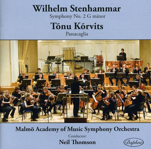 the album cover for Wilhelm Stenhammar - Symphony 2