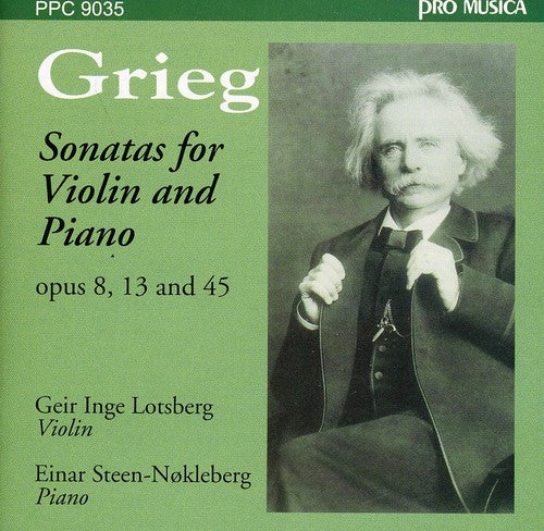 Grieg / Lotsberg / Nokleberg - Sonatas For Violin & Piano Op 8 13 & 45 - Music CD