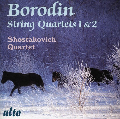 the album cover for Shostakovich Quartet - String Quartets Nos 1 & 2
