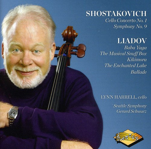 the album cover for Eye G - Lynn Harrell Plays Shostakovich & Liadov