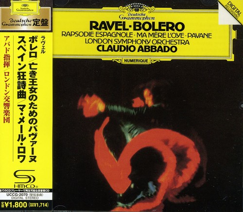 the album cover for Claudio Abbado - Ravel: Orchestral Works