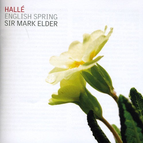 the album cover for Halle Orchestra / Elder - English Spring