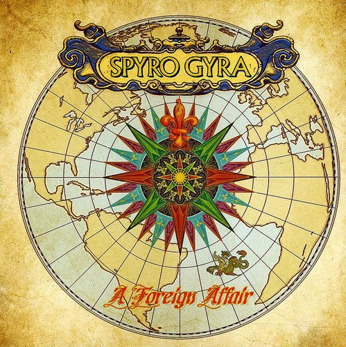 the album cover for Spyro Gyra - Foreign Affair