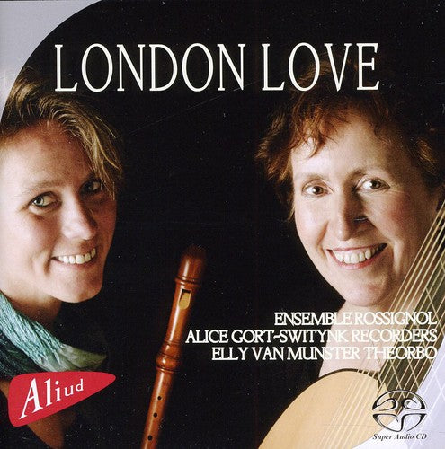 the album cover for Ensemble Rossignol / Various - London Love