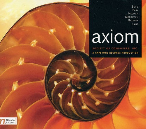 the album cover for Boyd / Park / Neuman - Axiom