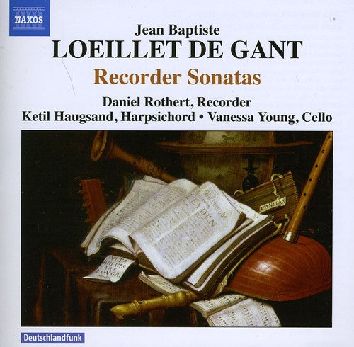 the album cover for Daniel Rothert - Recorder Sonatas