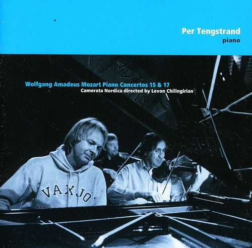 the album cover for Mozarttengstrand / Chilingirian / Nordica - Piano Concertos 15&17