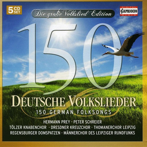 150 German Folksongs [5 CD] Music CD