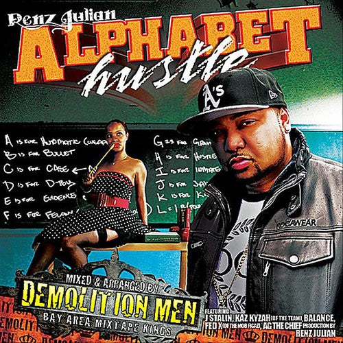 the album cover for Renz Julian - Alphabet Hustle