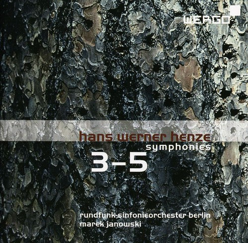 the album cover for Berlin Radio Symphony Orchestra - Symphonies 3-5