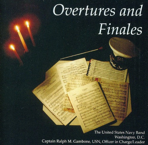 Us Navy Band - Overtures & Finales - Music CD