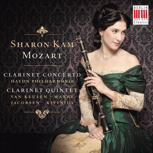 the album cover for Mozart / Kam / Van Keulen / Jacobsen / Rivinius - Clarinet Concerto & Quintet