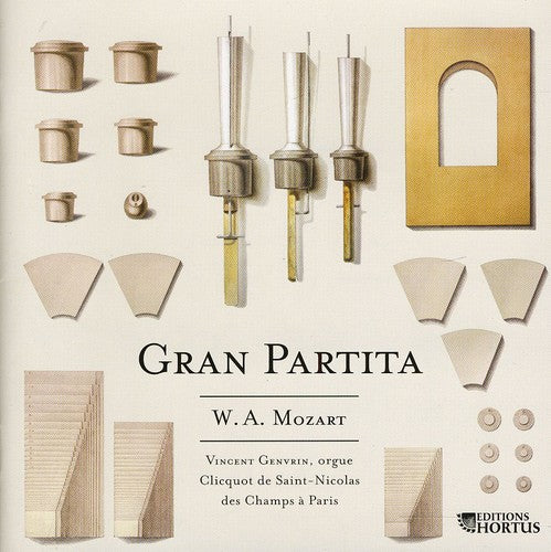 the album cover for Mozart / Genvrin - Gran Partita (Jewl)