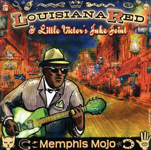 the album cover for Louisiana Red & Little Vic - Memphis Mojo