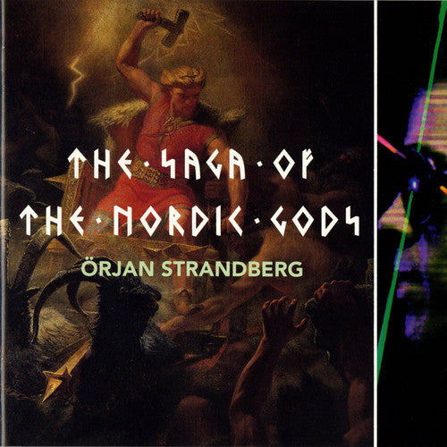 the album cover for Ã–rjan Strandberg - Saga of the Nordic Gods