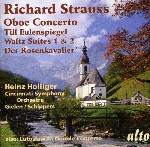 Lutoslawski / Holliger / Strauss / Oboe Concerti - Double Concerto For Oboe & Harp - Music CD
