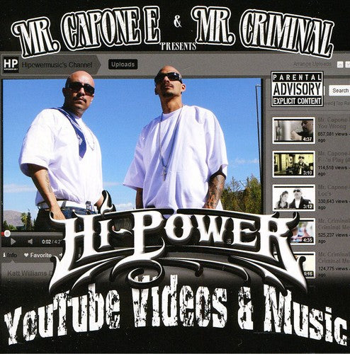 Mr Capone-e / Mr Criminal - Hipowermusic.com Videos - Music CD