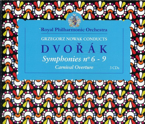 the album cover for Grzegorz Nowak - Grzegorz Nowak Conducts Dvorak Symphonies 6-9