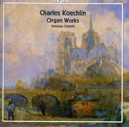 the album cover for Christian Schmitt - Organ Works