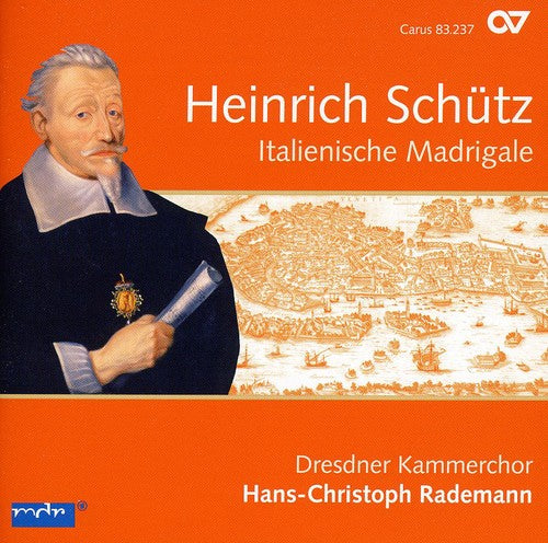 the album cover for Hans-christoph Rademann - Italiensiche Madrigale