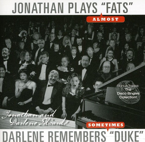 Jonathan Plays Fats Darlene Remembers Duke Music CD