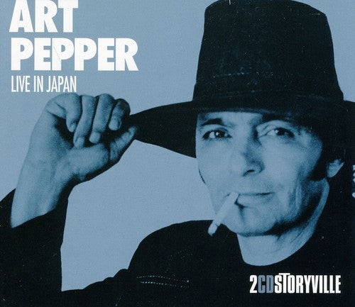 the album cover for Art Pepper - Live in Japan