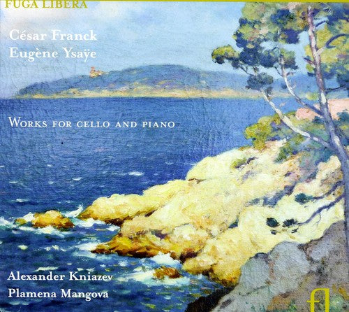 the album cover for Alexander Kniazev - Works For Cello & Piano [Digipak]