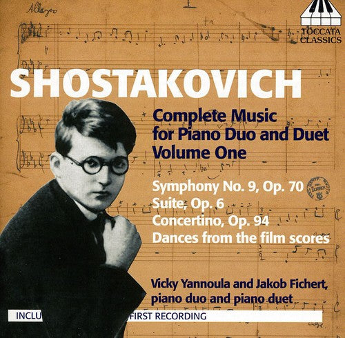 Shostakovich / Yannoula / Fichert - Complete Music For Piano Duo & Duet 1 - Music CD