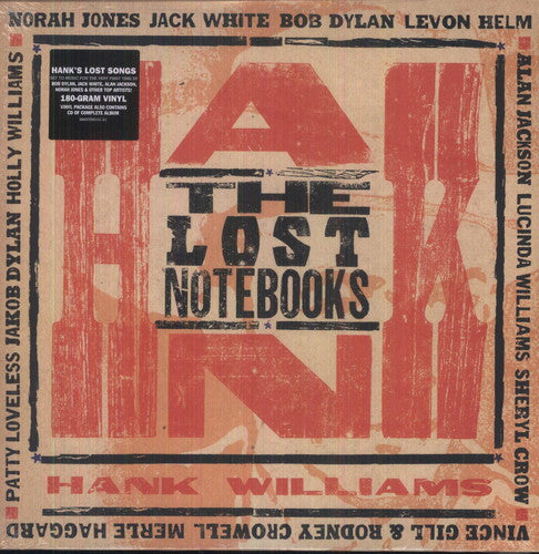 Lost Notebooks Of Hank Williams / Various W/Cd - The Lost Notebooks of Hank Williams [Vinyl] Vinyl Record